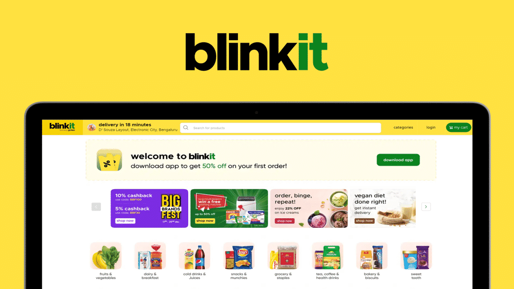 Blinkit brand name change from Grofers is part of Q-commerce brand strategy