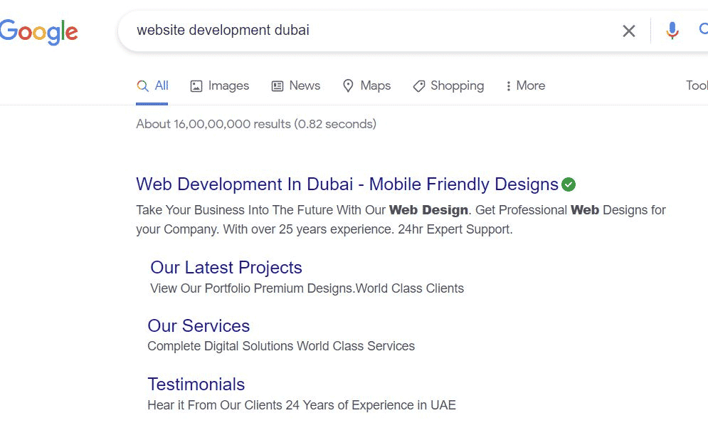 Use right keywords in title and description for Google ad